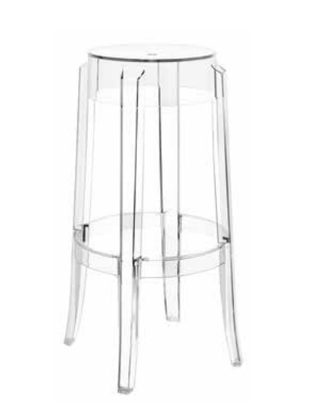 kartell charles ghost sgabello