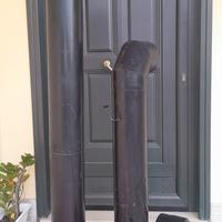 Set tubi e curve canna fumaria da 180