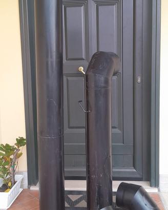 Set tubi e curve canna fumaria da 180