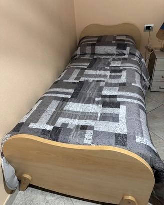 Letto da una piazza