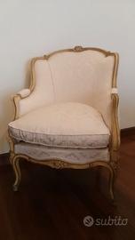 Poltrona stile Luigi XV