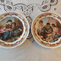 Coppia Piatti "Depos - T. Limoges" | Porcellana