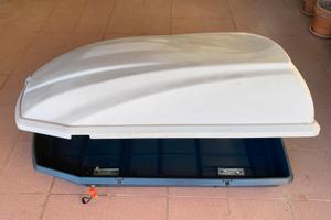Box Tetto Auto Portatutto Grigio - 430L