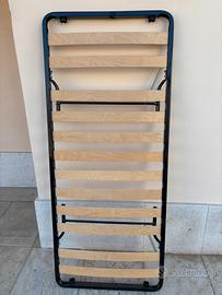 Rete letto singola 80x190 condizioni perfette