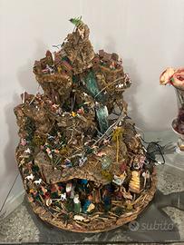 Presepe circolare artigianale