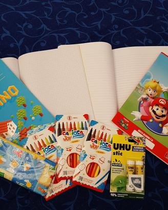 Set quaderni scuola