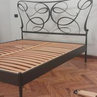 Letto matrimoniale Cantori in ferro battuto