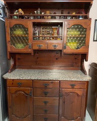 Mobile cucina in legno massello