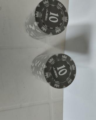 lotto fiches poker Juego standard 14g