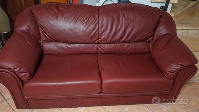Divano 2 posti pelle