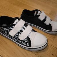 Scarpe tipo Converse Juventus taglia 35