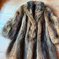 Pellliccia di volte argentata