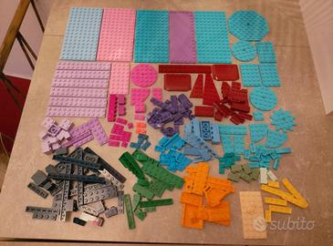 Lotto lego colorata mix rosa azzurra ecc.