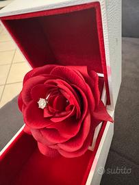 Anello con diamante 1,03 carato
