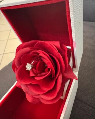 Anello con diamante 1,03 carato