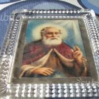 Cornice portafoto e ceneriere in cristallo