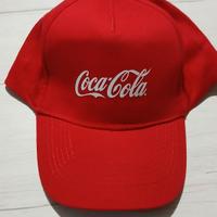 Cappellino rosso Coca-Cola cotone strap