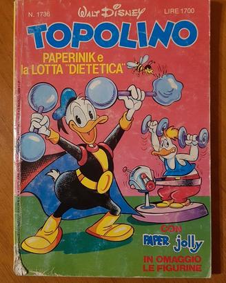 Topolino libretto Disney n.1736 del 5 Marzo 1989