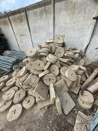 Ancore per vigneto in cemento