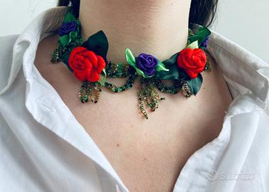 Collana unica fatta a mano