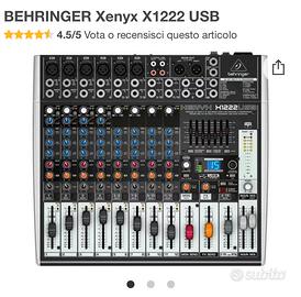 Mixer Behringer XENYX   X1222 USB