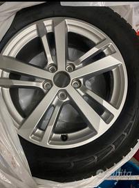 4 Cerchi 17 AudiQ3  2020 originali+Gomme 4stagioni