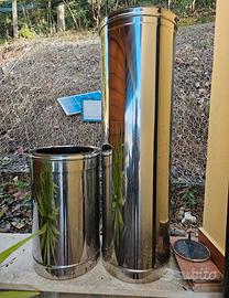 Canna fumaria acciaio doppia parete camino 