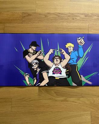 Gaming mouse pad 4sided Air Vigorsol 80x30 cm
