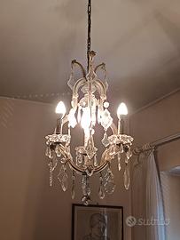 Lampadario stile Maria Teresa 