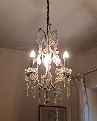 Lampadario stile Maria Teresa 