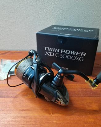 Mulinello Shimano Twin Power XD C3000xg come nuovo