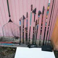 : Lotto 10 Canne da Pesca -Shimano,Daiwa, Mitchell