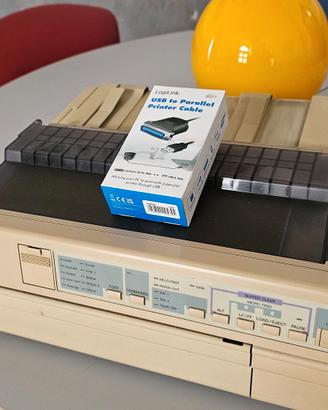 Epson Lq570+ Funzionante+adatt.Usb +cavo +2 nastri