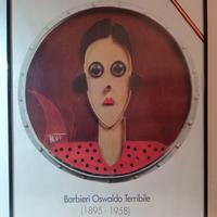 Osvaldo Barbieri -"Enricafuturista"-Poster/collage