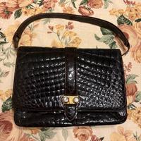 Borsa vintage di coccodrillo