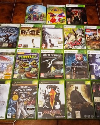 XBOX e XBOX 360 Collezione Videogiochi Retro