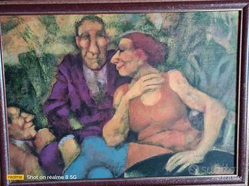 REMO SQUILLANTINI "I ROMANTICI" INCORNICIATO