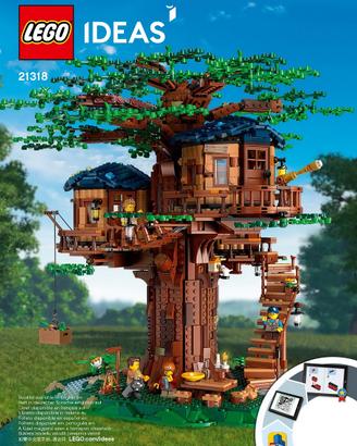 Istruzioni Lego Casa Sull'Albero 21318
