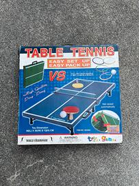 Tavolino portatile da ping pong
