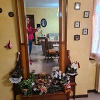 SPECCHIO ANTICO CON FIORIERA