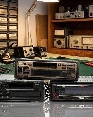 Tris Autoradio Vintage (Sony, Akai e Originale)