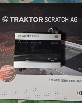 Traktor Scratch A6 native instruments