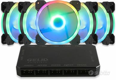 Bundle ventole PC Gelid Solutions 5 x Stella 120MM