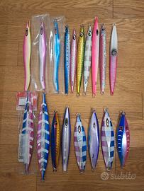 Artificiali pesca metaljig long e slow 200/300g