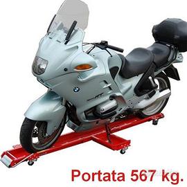 Spostamoto carrello pedana sposta moto scooter box