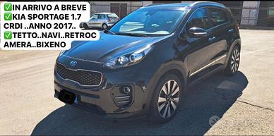 KIA SPORTAGE 1.7 CRDI 115 CV. TETTO+NAVI+BIXENO