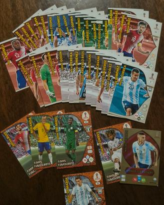 Panini Adrenalyn XL Russia 2018 Lotto 35+ Carte 