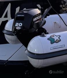 Motore mercury 20 cv gambo corto