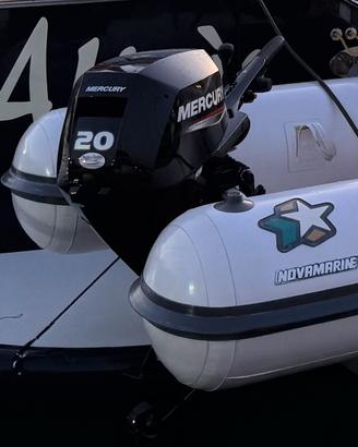 Motore mercury 20 cv gambo corto