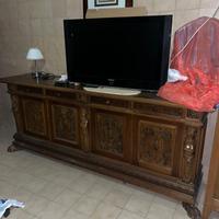 Madia in legno intarsiata